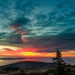 Sunrise, Cadillac Mountain, Acadia National Park