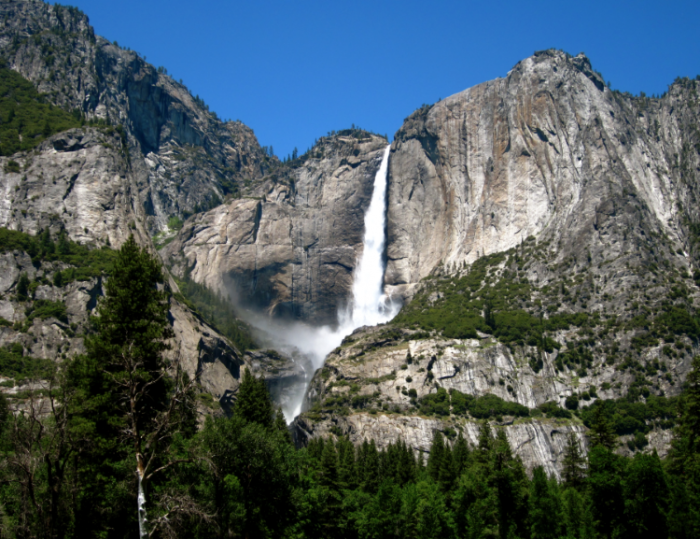 Watervallen in Yosemite Valley