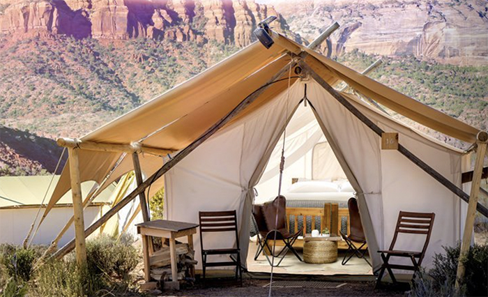 Luxe kamperen in Zion? Het kan nu! – Glamping!