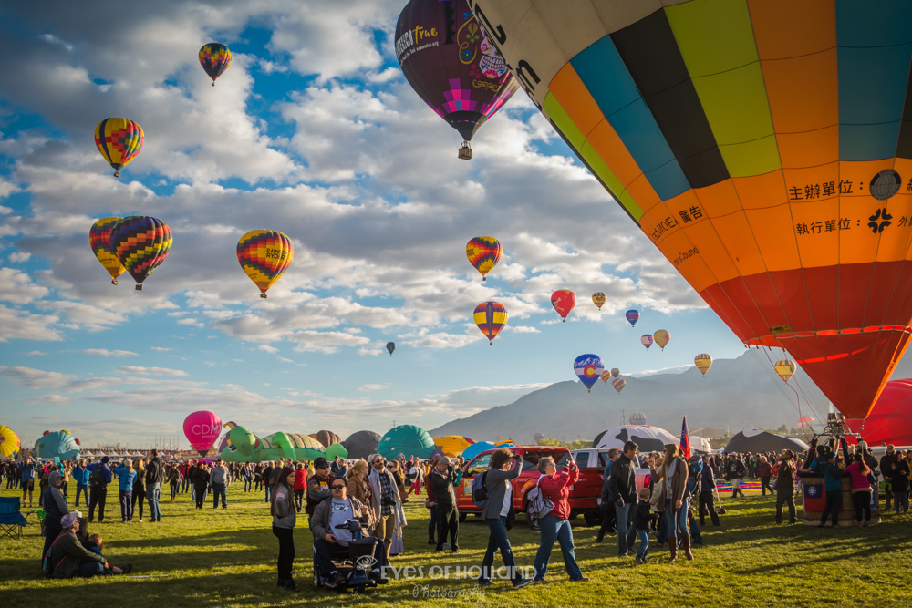 The Albuquerque International Balloon fiesta